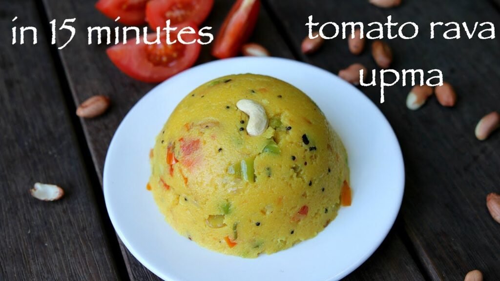 Masala Tomato Upma Recipe