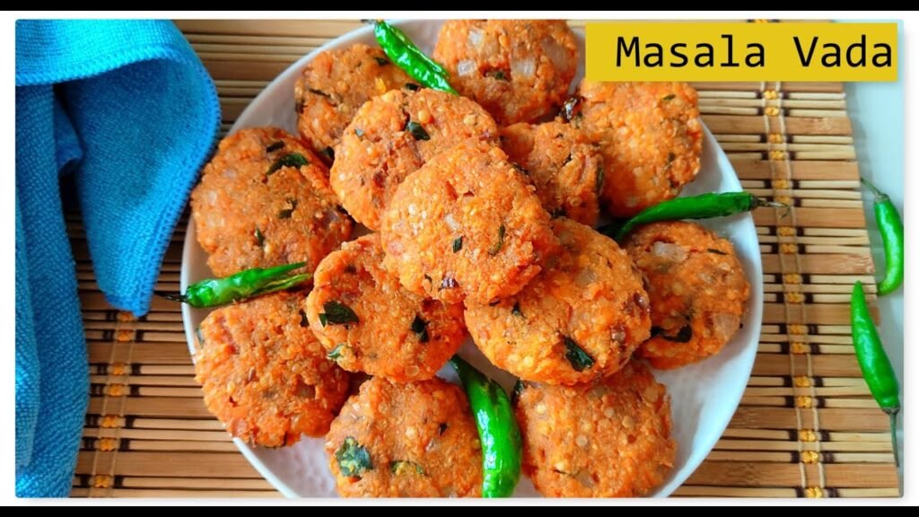 Masoor Dal Vada Recipe